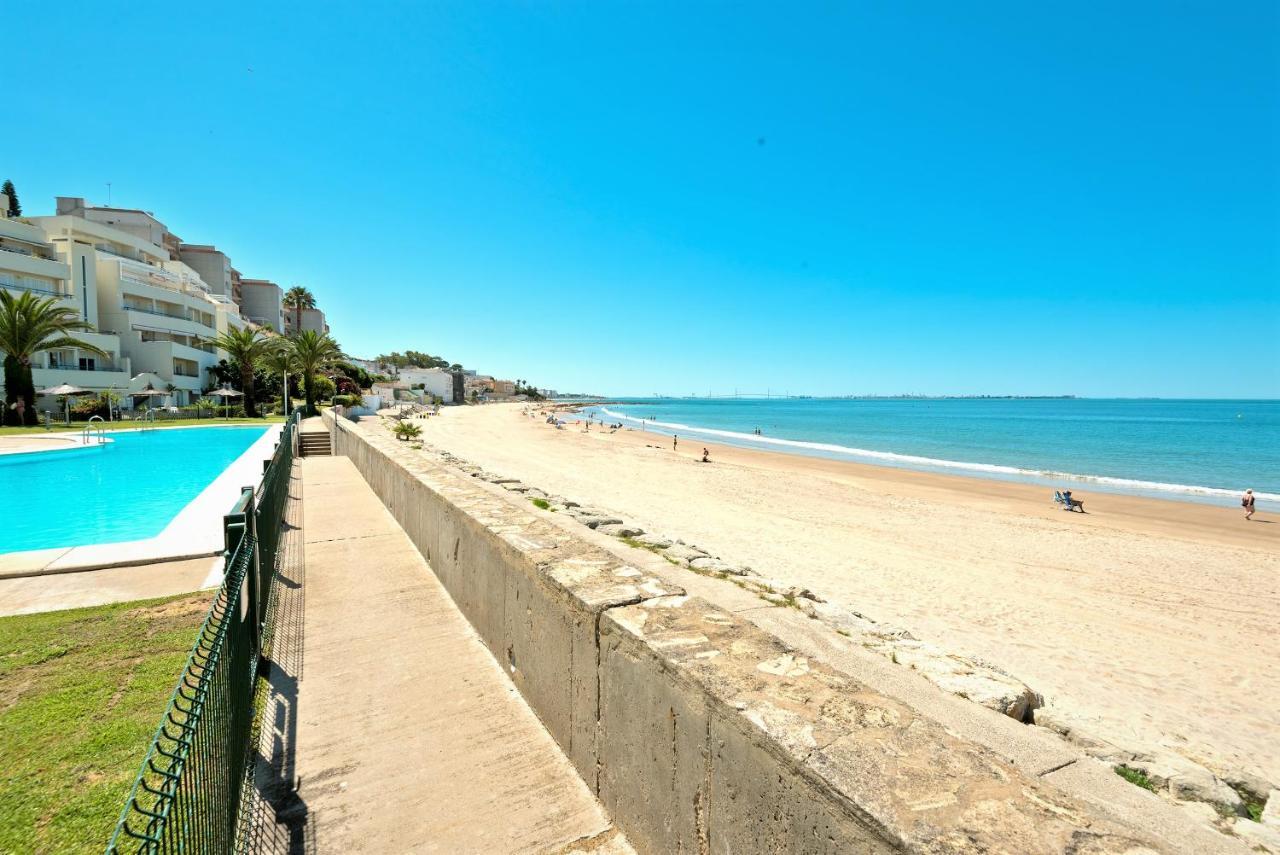 On Beach Deluxe Apartment With Pools And Own Garden เอลปูแอร์โต เด ซานตามาริอา ภายนอก รูปภาพ