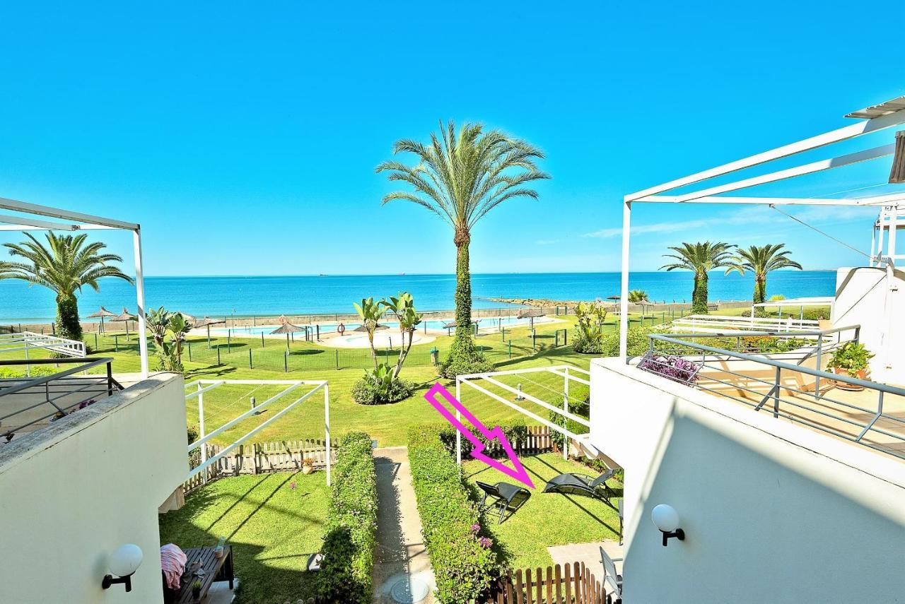 On Beach Deluxe Apartment With Pools And Own Garden เอลปูแอร์โต เด ซานตามาริอา ภายนอก รูปภาพ