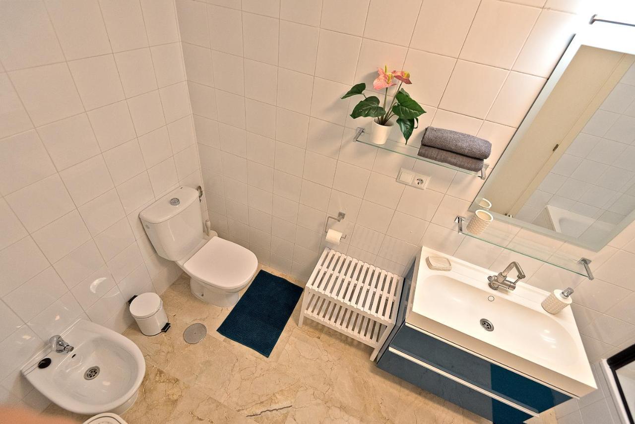 On Beach Deluxe Apartment With Pools And Own Garden เอลปูแอร์โต เด ซานตามาริอา ภายนอก รูปภาพ
